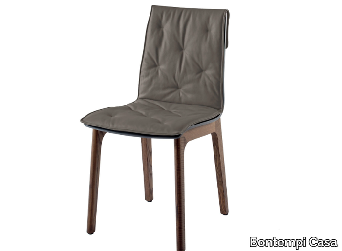 ALFA - Solid wood chair _ Bontempi Casa