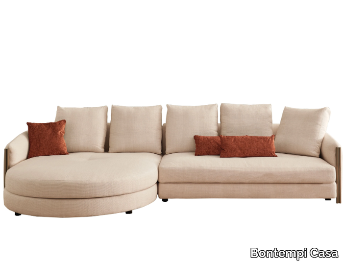 BONNIE - Modular fabric sofa _ Bontempi Casa