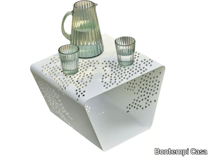 PATTERN - Low steel garden side table _ Bontempi Casa