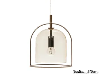 SOUL - Blown glass pendant lamp _ Bontempi Casa