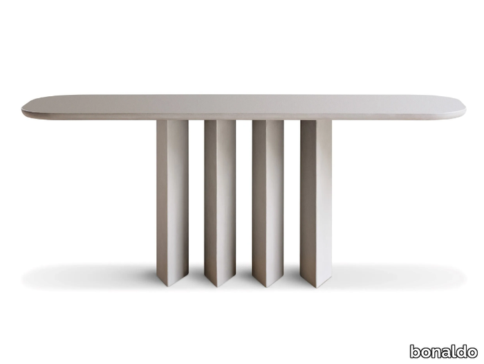 GEOMETRIC CONSOLE - Rectangular console table _ Bonaldo