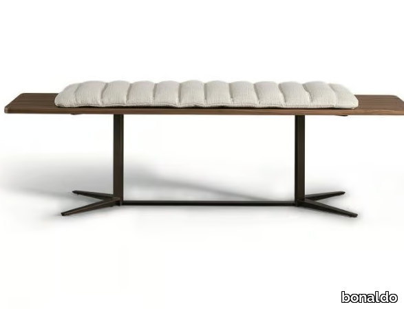 NELSON BENCH - Walnut bench _ Bonaldo