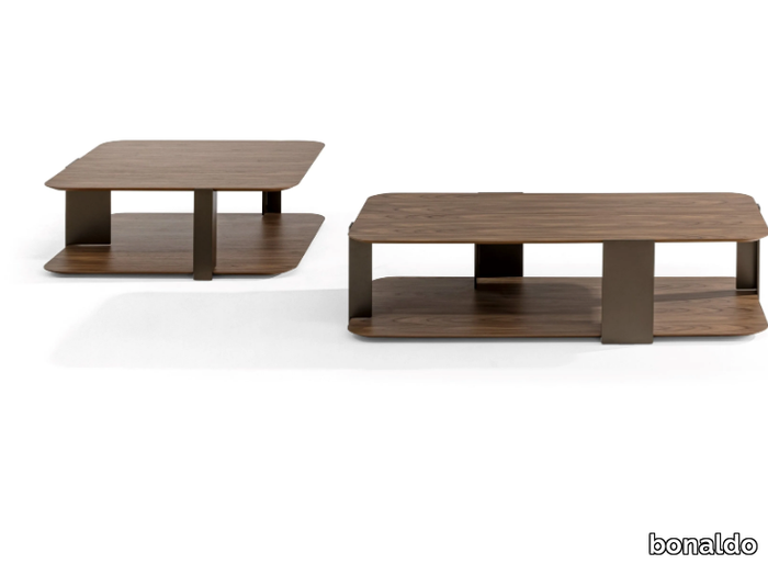 PADDLE - Low wooden coffee table _ Bonaldo