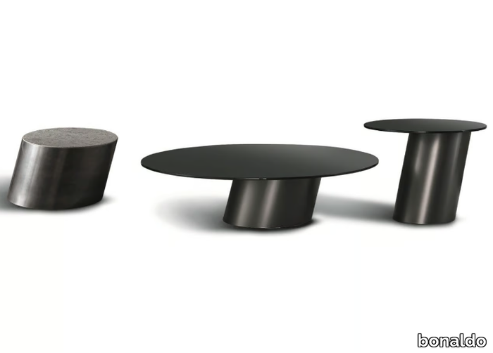 PISA - Oval metal coffee table _ Bonaldo