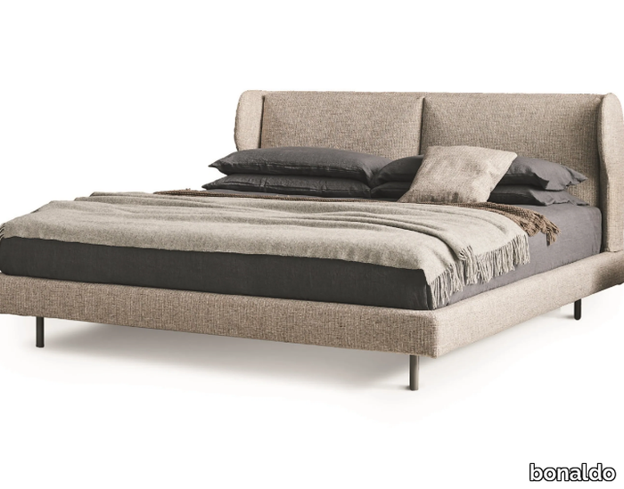 RIVER - Fabric double bed _ Bonaldo