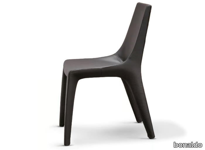 TIP TOE - Upholstered leather chair _ Bonaldo