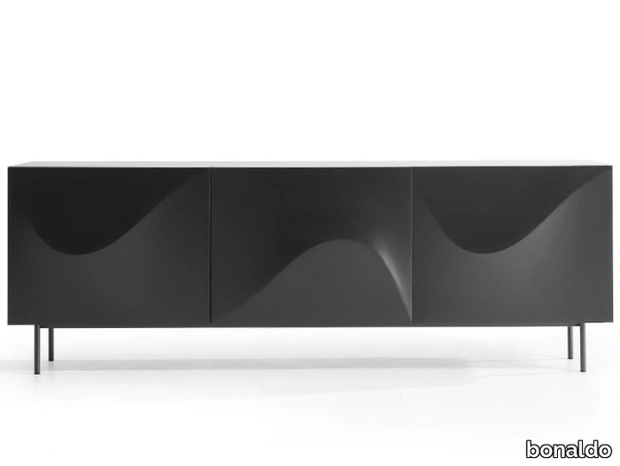 VERTIGO - Wooden sideboard with doors _ Bonaldo