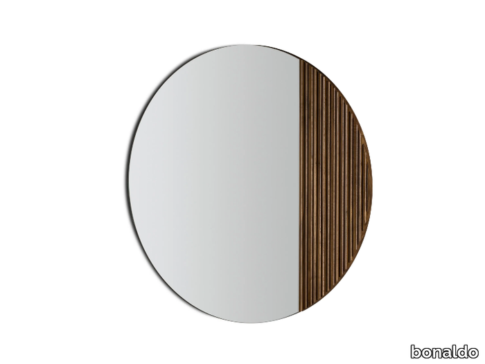 MUSA - Round wall-mounted mirror _ Bonaldo