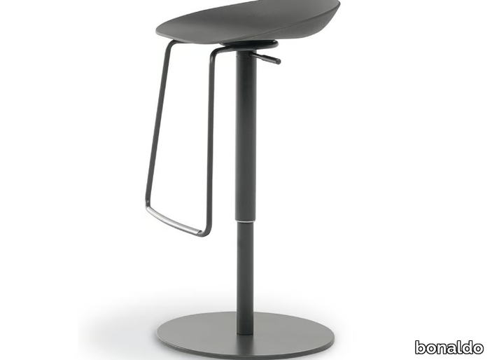 TAB - High polypropylene stool height-adjustable _ Bonaldo