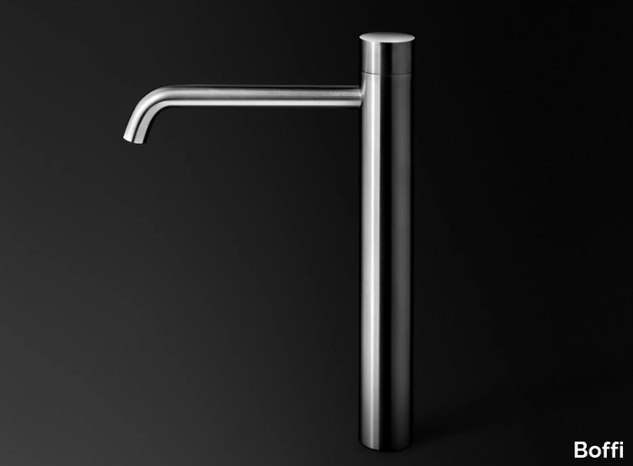 ECLIPSE - Single handle stainless steel washbasin mixer _ Boffi