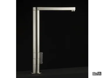 W1 - Contemporary style stainless steel washbasin tap _ Boffi