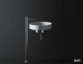 LOTUS - Round Cristalplant® washbasin _ Boffi