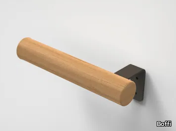 TWIG - Iroko toilet roll holder _ Boffi