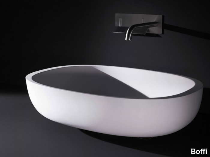 ICELAND - Countertop Cristalplant® washbasin _ Boffi