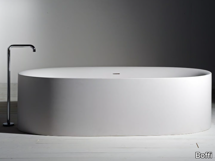 SABBIA - Freestanding Cristalplant® bathtub _ Boffi