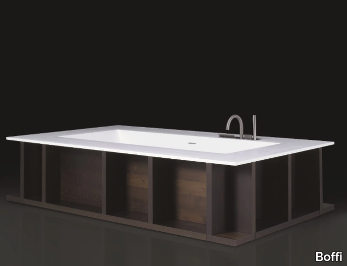 SWIM-C - Freestanding Cristalplant® bathtub _ Boffi