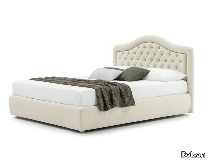 CAPRI - Bed with tufted headboard _ Bolzan