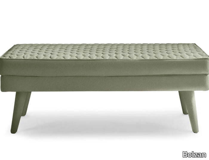 COROLLE - Upholstered bench _ Bolzan