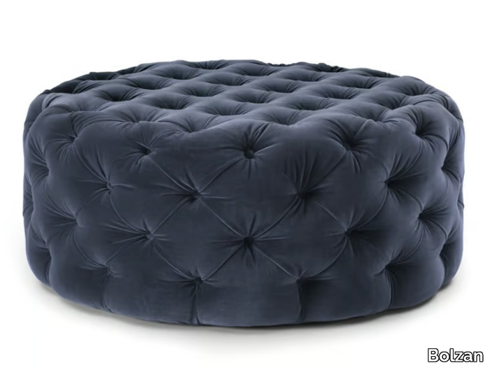 SELENE - Tufted round pouf _ Bolzan