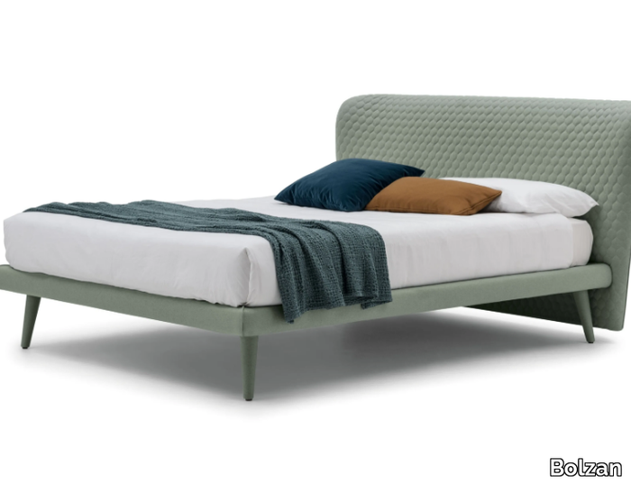 COROLLE - Fabric double bed _ Bolzan