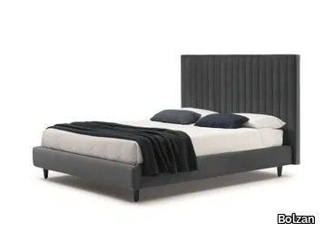 CLAY MEDIUM - Upholstered double bed with high headboard _ Bolzan