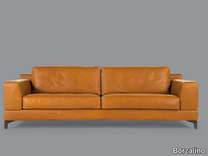 BEN - 3 seater leather sofa _ Borzalino