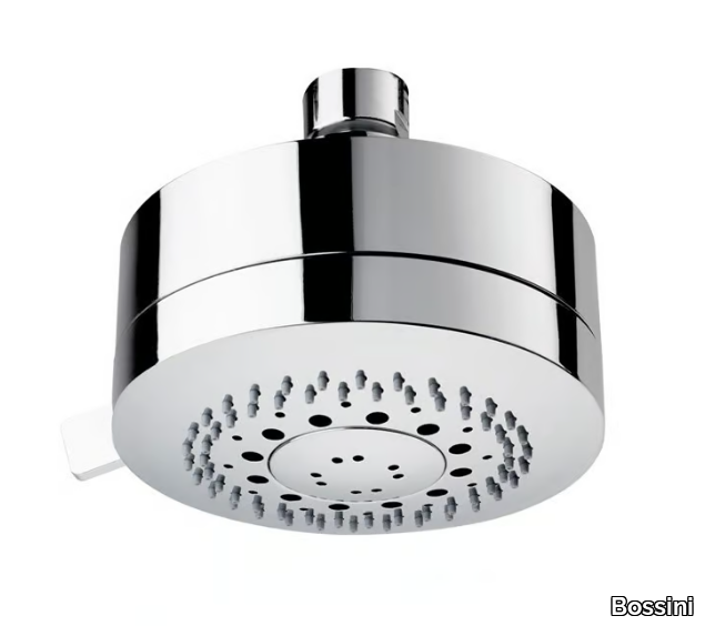 KIRA - Ø 100 - Contemporary style 3-spray overhead shower _ Bossini