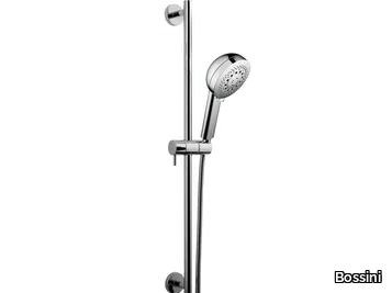 Ronda Set - Contemporary style shower wallbar with hand shower _ Bossini