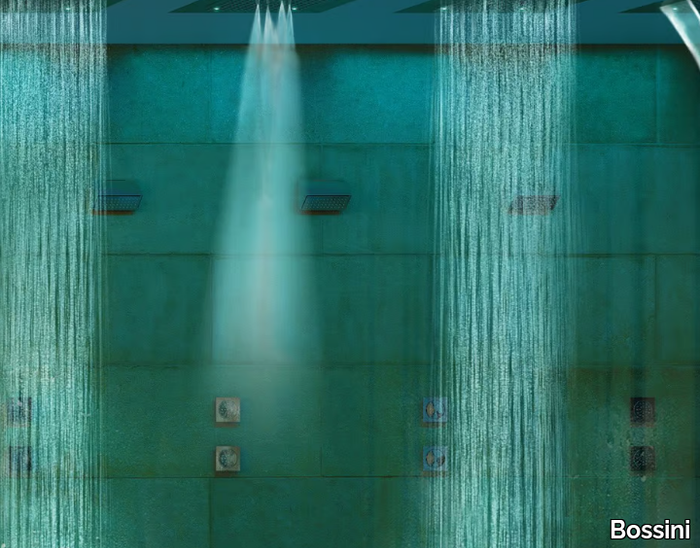 Dream 4 Sprays - RGB CROMOTHERAPY - LED overhead shower with chromotherapy _ Bossini