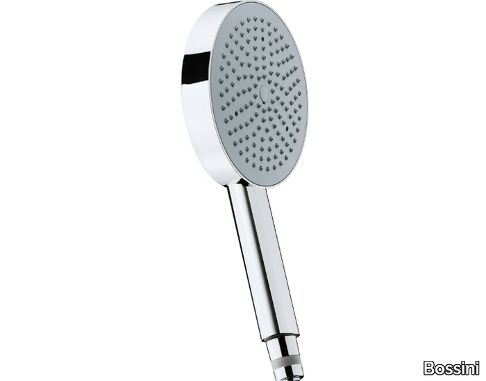 DINAMICA Ø 140 - Design 1-spray handshower with anti-lime system _ Bossini