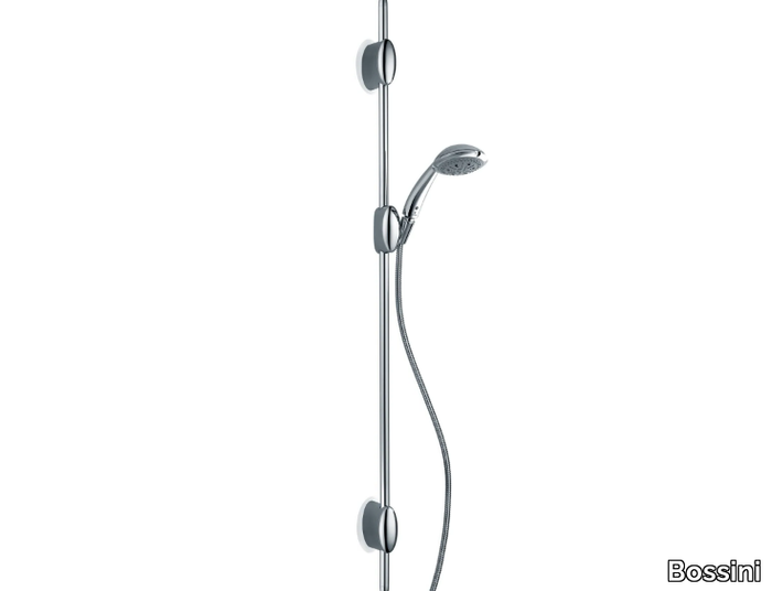 D96001 OCEAN/4 - Design brass shower wallbar with hand shower with hose _ Bossini