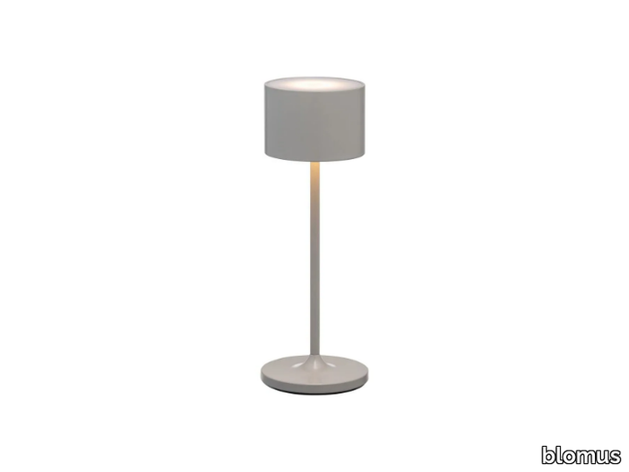 FAROL MINI - LED cordless aluminium table lamp _ blomus