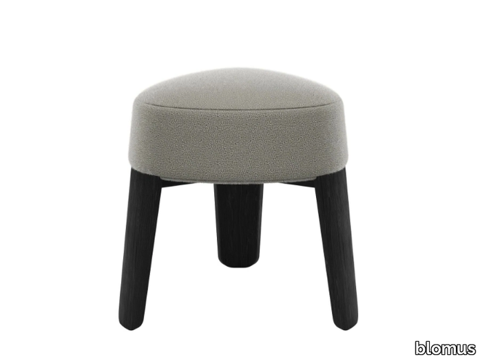 KUON - Upholstered fabric stool _ blomus