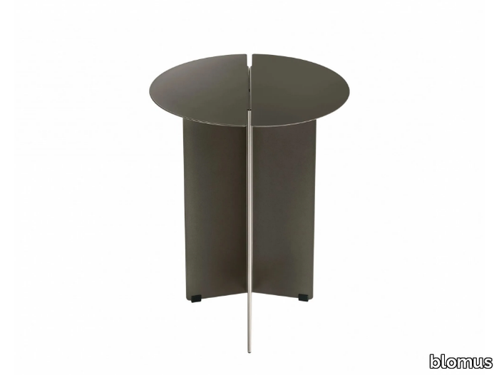 ORU - Round steel side table _ blomus