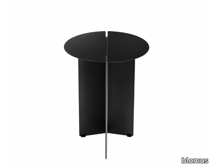 ORU - Round steel side table _ blomus