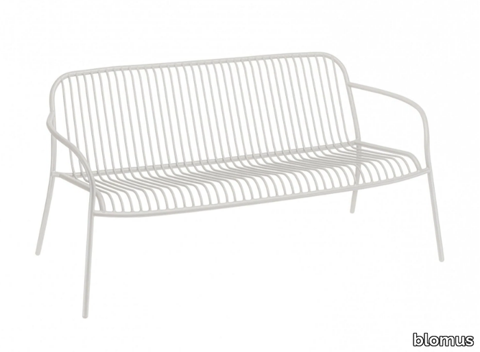 YUA WIRE - Steel garden sofa _ blomus