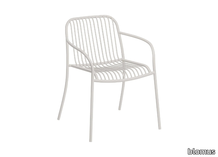 YUA WIRE - Steel garden chair _ blomus