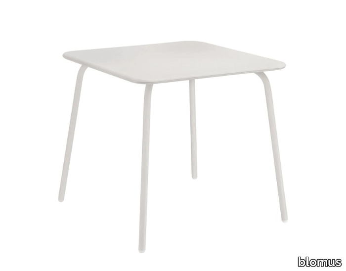 YUA - Square steel garden table _ blomus