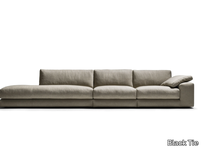 DANTE - Modular sectional fabric sofa _ Black Tie