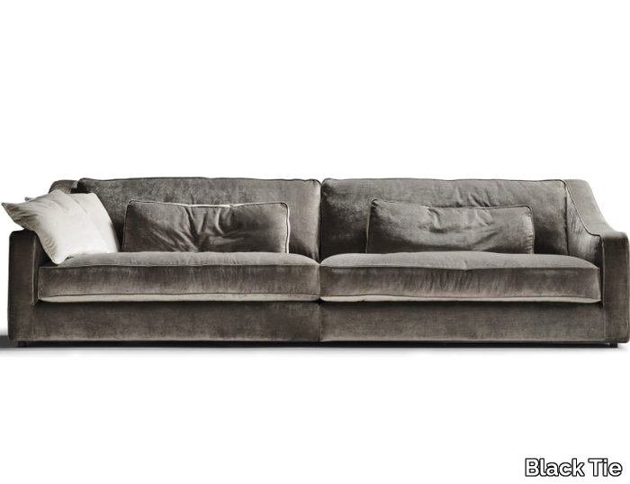 MARTIN - Modular sectional fabric sofa _ Black Tie