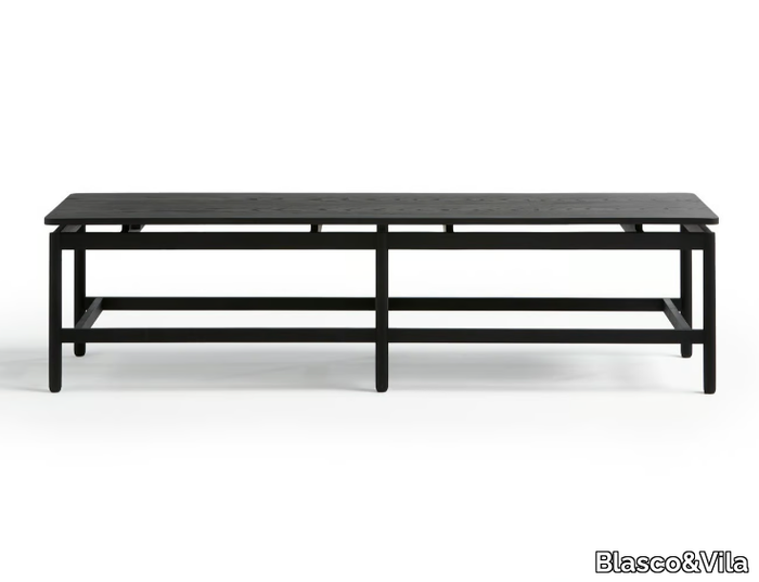 REM - Rectangular ash coffee table _ Blasco&Vila