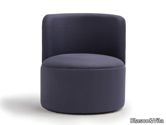 MANT - Swivel fabric easy chair _ Blasco&Vila