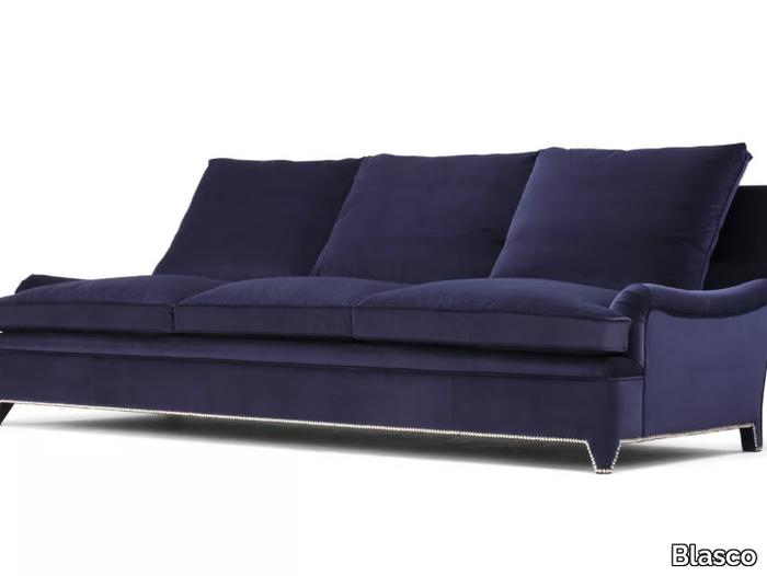 ARLÉS - 3 seater velvet sofa _ Blasco