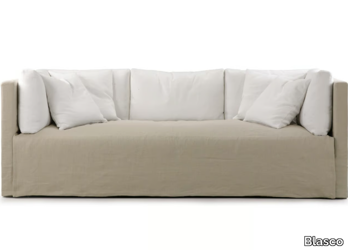 ATLAS - Linen sofa bed _ Blasco