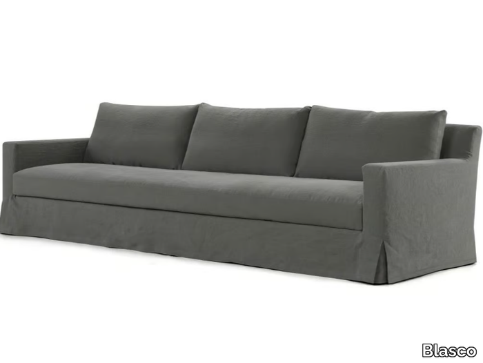 ISLAND - 4 seater linen sofa _ Blasco