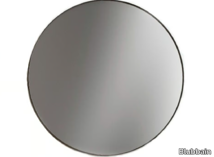 MARISMA - Wall-mounted round framed mirror _ Blubbain