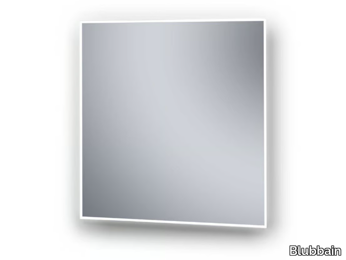 HERMES - Bathroom mirror with integrated lighting _ Blubbain