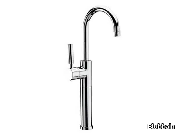 GLU - Single handle countertop washbasin mixer _ Blubbain