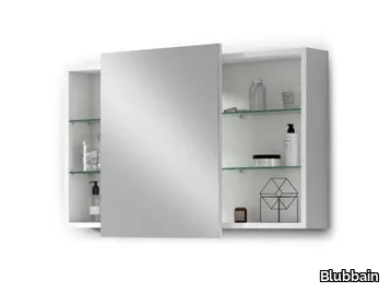 SINGEN - Bathroom mirror with cabinet _ Blubbain