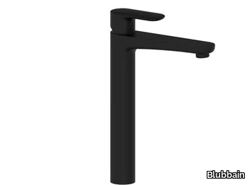 ROMY - High single handle countertop washbasin mixer _ Blubbain